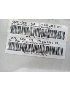 [96524] GUARNECIDO PILAR IZQUIERDO - VOLKSWAGEN TOUAREG... 2