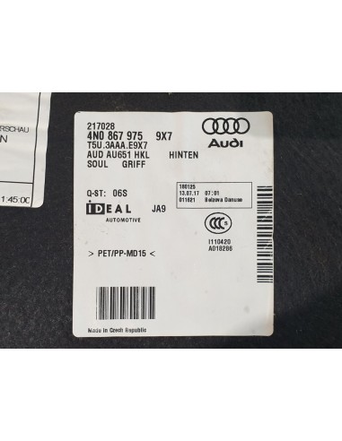 [92864] GUARNECIDO PORTON TRASERO - AUDI A8...