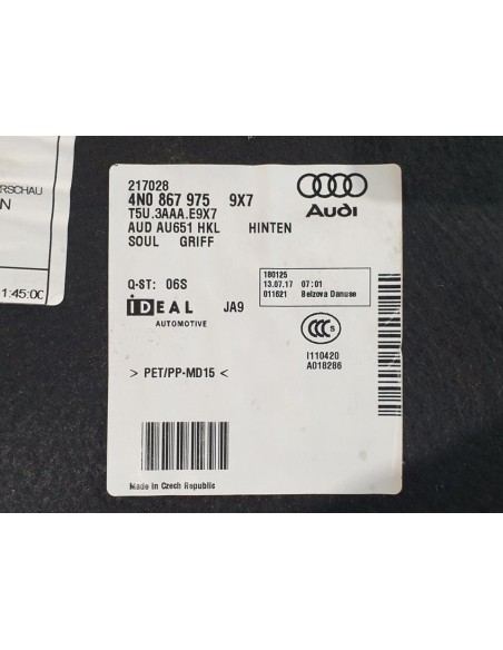[92864] GUARNECIDO PORTON TRASERO - AUDI A8 (D2) (01/1994 - 01/1999)