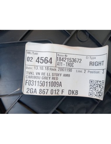 [102382] GUARNECIDO PUERTA DELANTERA DERECHA -...