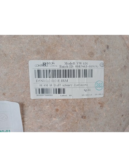 [98742] GUARNECIDO PUERTA DELANTERA DERECHA - VOLKSWAGEN TIGUAN