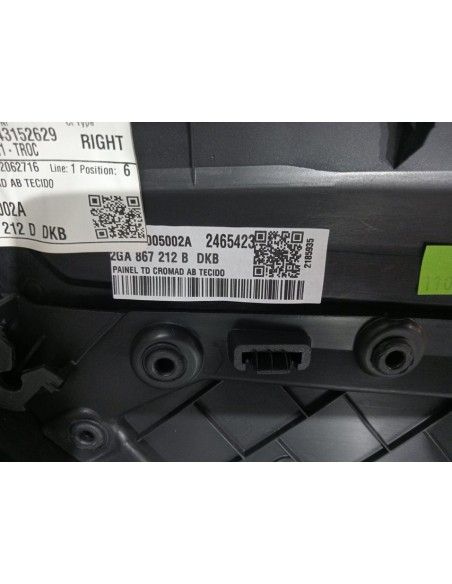 [97320] GUARNECIDO PUERTA TRASERA DERECHA - VOLKSWAGEN T-ROC (01/2017 - 12/2020)