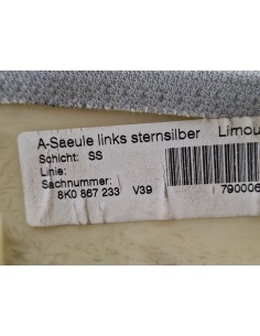 [103991] GUARNECIDO SUPERIOR IZQUIERDO - AUDI A4 BERLINA... 2