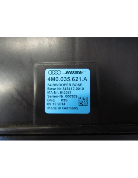 [93330] JUEGO ALTAVOCES - AUDI SQ7 (4M)