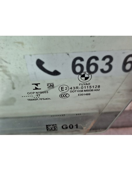 [99260] LUNA DELANTERA IZQUIERDA - BMW SERIE X3 (G01)