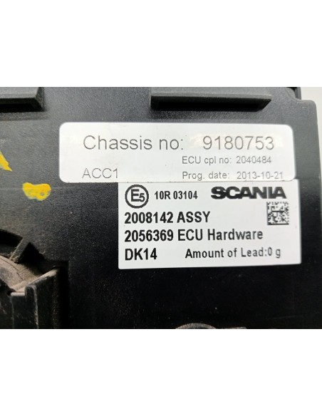 [91253] MANDO CALEFACCION / AIRE ACONDICIONADO - SCANIA SERIE 4 (P/R 94 G) (01/1996 - 01/2004)