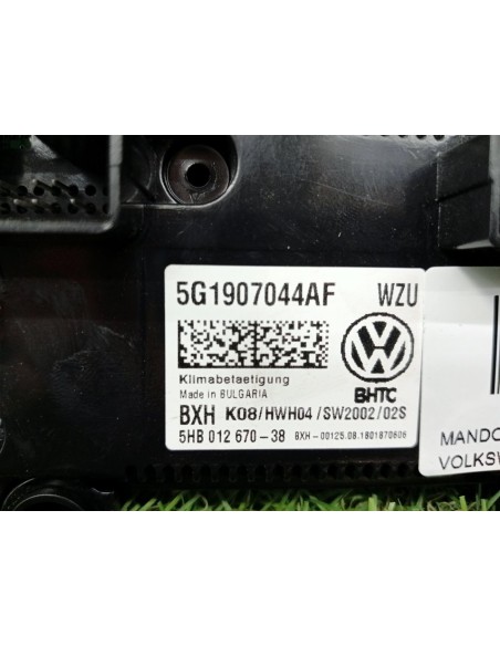 [95987] MANDO CALEFACCION / AIRE ACONDICIONADO - VOLKSWAGEN T-ROC (01/2017 - 12/2020)