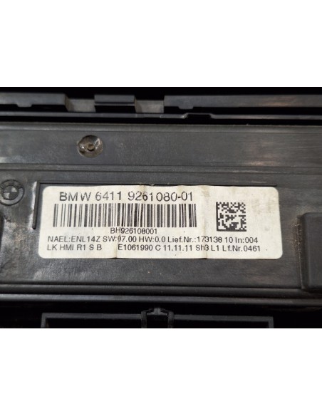 [104806] MANDO CALEFACCION / AIRE ACONDICIONADO - BMW SERIE 1