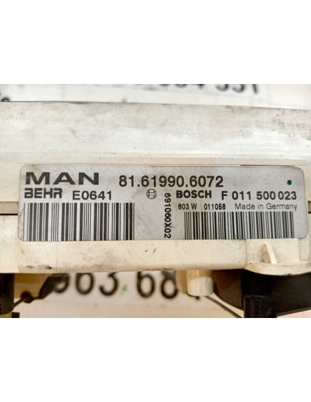 [91635] MANDO CALEFACCION / AIRE ACONDICIONADO - MAN TG - L 12.XXX (01/2005 - 12/2020)