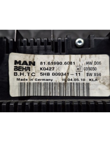 [106536] MANDO CALEFACCION / AIRE ACONDICIONADO...