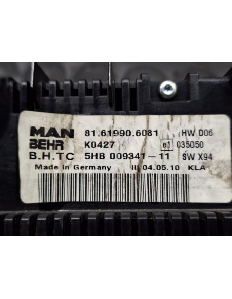 [106536] MANDO CALEFACCION / AIRE ACONDICIONADO - MAN TGX 41.XXX (01/2007 - ...)