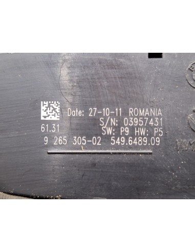 [104805] MANDO LUCES - BMW SERIE 1