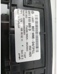 [95681] MANDO MULTIFUNCION - AUDI A8 (D2) (01/1994 -... 2