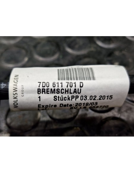 [101777] MANGUERA/FLEXIBLE DE FRENO - VOLKSWAGEN T4 TRANSPORTER/FURGONETA (MOD. 1991)