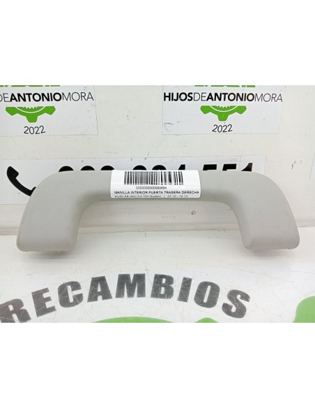 [95694] MANILLA INTERIOR PUERTA TRASERA DERECHA - AUDI A8 (D2) (01/1994 - 01/1999)