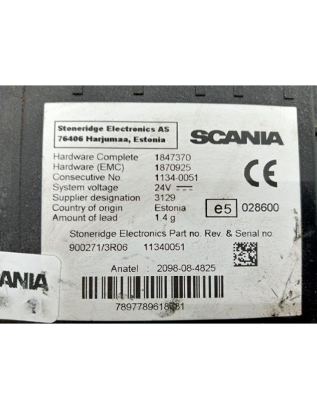 [94649] MODULO CONFORT - SCANIA SERIE 4 (P/R 94 G) (01/1996 - 01/2004)