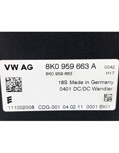 [95674] MODULO ELECTRONICO - AUDI A8 (D2)...