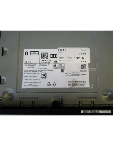 [92778] MODULO ELECTRONICO - AUDI A5 CABRIOLET...