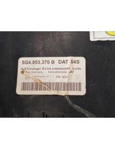 [102257] MOLDURA - VOLKSWAGEN GOLF VII LIM. (01/2012 -...