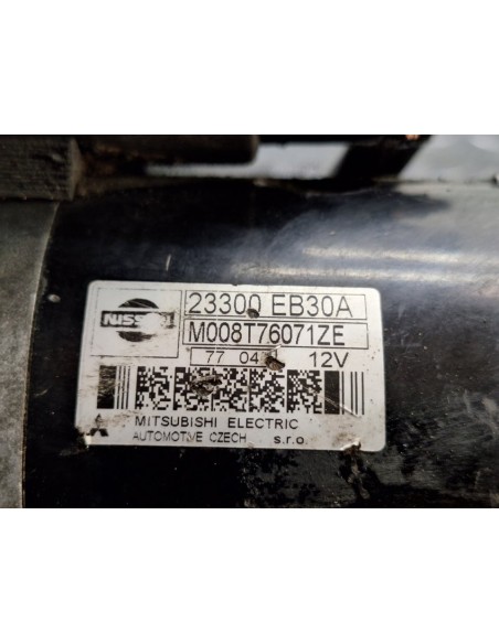 [103621] MOTOR ARRANQUE - NISSAN CABSTAR -09.06 (01/2006 - 12/2013)