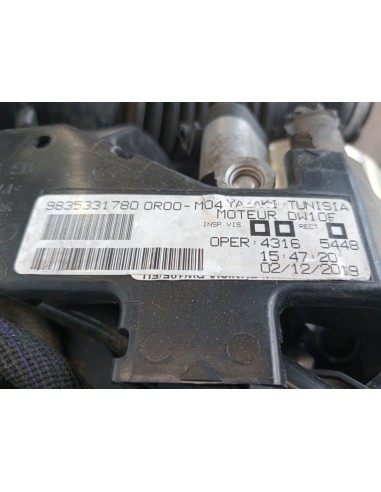 [104645] MOTOR COMPLETO - CITROEN JUMPY FUGÓN...