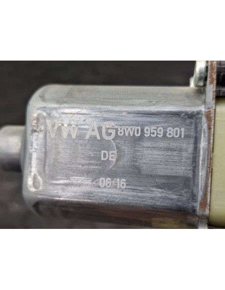 [100871] MOTOR ELEVALUNAS DELANTERO IZQUIERDO - AUDI A4 ALLROAD QUATTRO (8WH) (01/2016 - 01/2019)