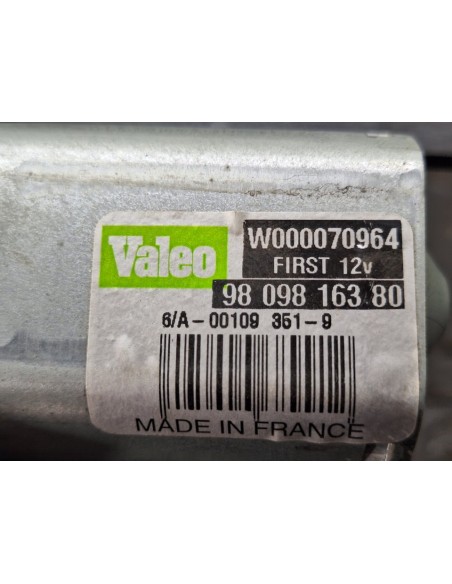 [104720] MOTOR LIMPIA TRASERO - CITROEN JUMPY FUGÓN (01/2016 - 12/2020)