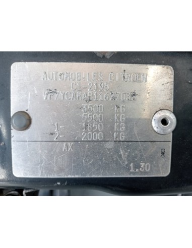 [102347] PANEL FRONTAL - CITROEN JUMPER CAJA...