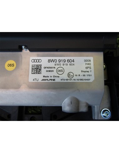 [92766] PANTALLA MULTIFUNCION - AUDI A5...