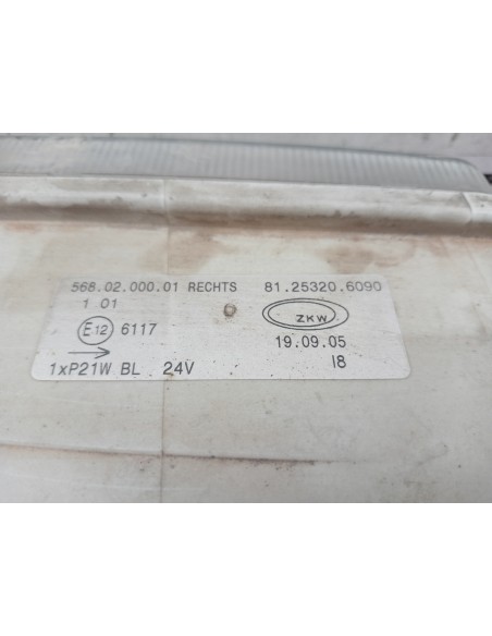 [105950] PILOTO DELANTERO DERECHO - MAN TG - L 12.XXX (01/2005 - 12/2020)