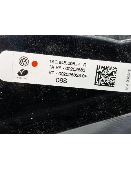 [94176] PILOTO TRASERO DERECHO - VOLKSWAGEN UP! (122) (01/2016 - 12/2018)