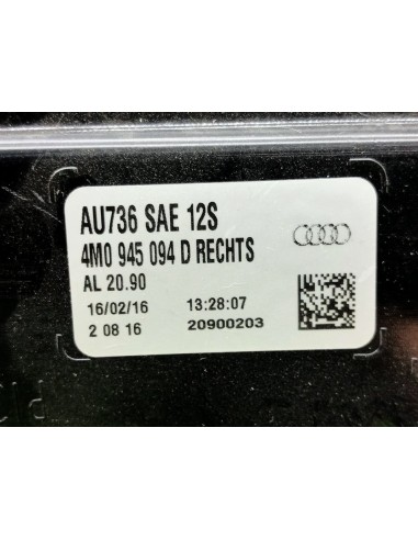 [95162] PILOTO TRASERO DERECHO - AUDI Q7 (4M)...