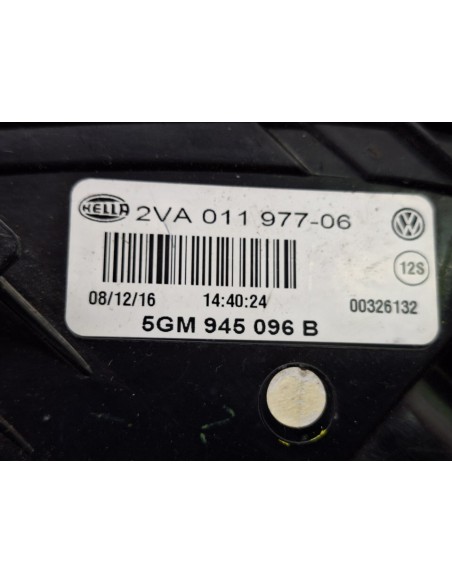 [99708] PILOTO TRASERO DERECHO - VOLKSWAGEN GOLF VII LIM. (01/2012 - 12/2017)