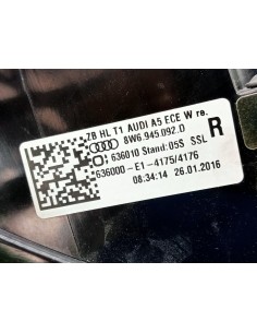 [95370] PILOTO TRASERO DERECHO - AUDI A5 CABRIOLET (F57)