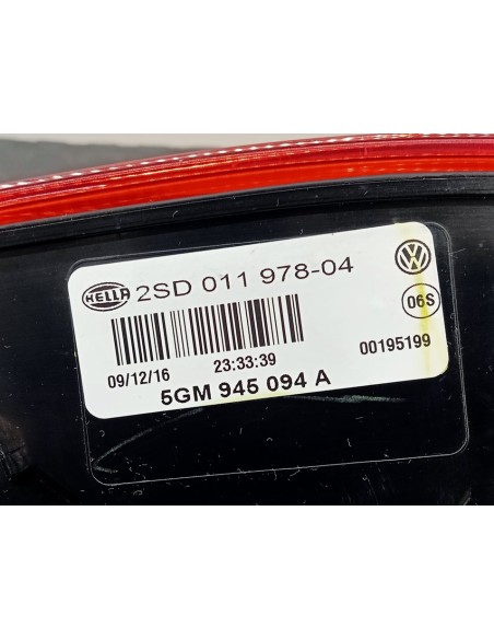 [97138] PILOTO TRASERO DERECHO INTERIOR - VOLKSWAGEN GOLF VII LIM. (01/2012 - 12/2017)