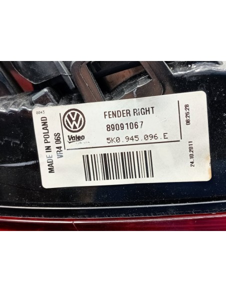 [97118] PILOTO TRASERO EXTERIOR DERECHO - VOLKSWAGEN GOLF VI (5K1)