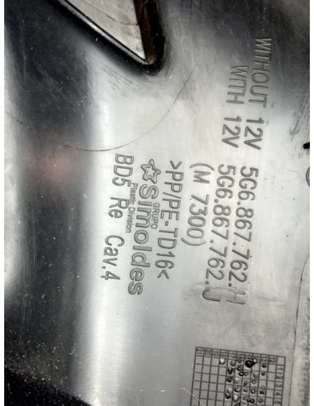 [96446] PLASTICO INTERIOR - VOLKSWAGEN GOLF VII LIM. (01/2012 - 12/2017)