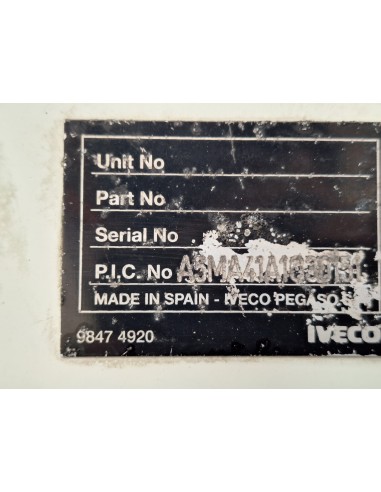 [106787] REJILLA DELANTERA - IVECO DAILY CAJA...