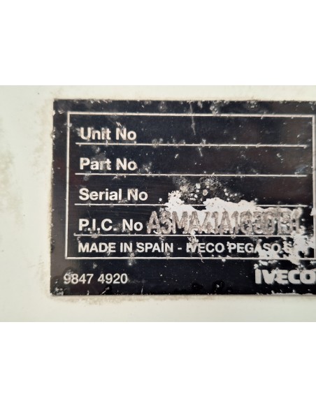 [106787] REJILLA DELANTERA - IVECO DAILY CAJA CERRADA