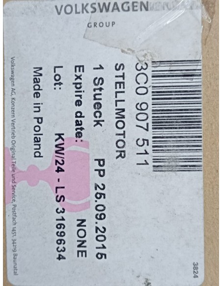 [97512] SERVOMOTOR - SKODA YETI