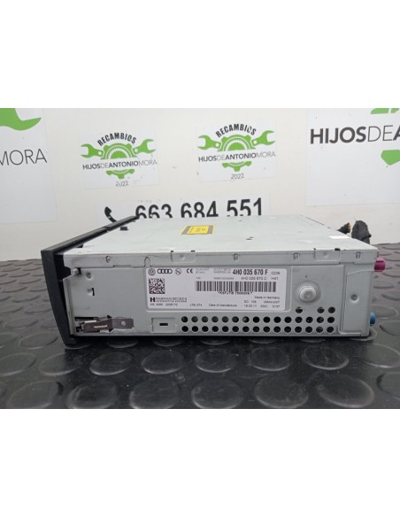 [96978] SISTEMA AUDIO / RADIO CD - AUDI A8 (D2) (01/1994 - 01/1999)
