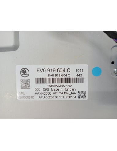 [106236] SISTEMA AUDIO / RADIO CD - SKODA FABIA