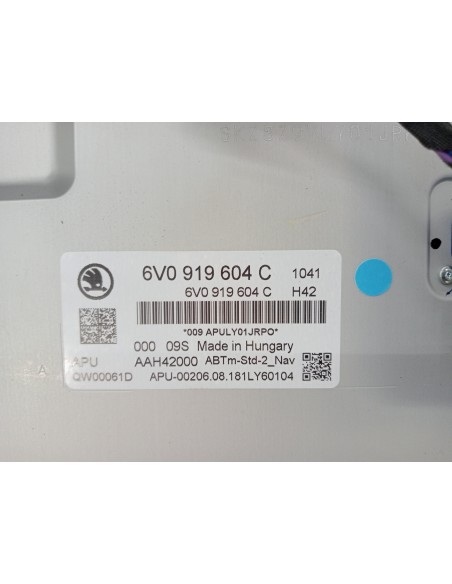 [106236] SISTEMA AUDIO / RADIO CD - SKODA FABIA