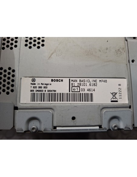[106470] SISTEMA AUDIO / RADIO CD - MAN TGX 41.XXX (01/2007 - ...)