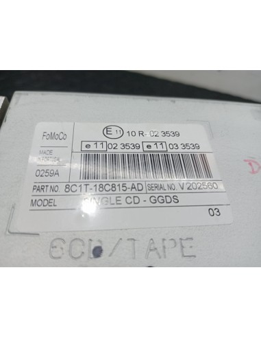 [95485] SISTEMA AUDIO / RADIO CD - FORD TRANSIT...