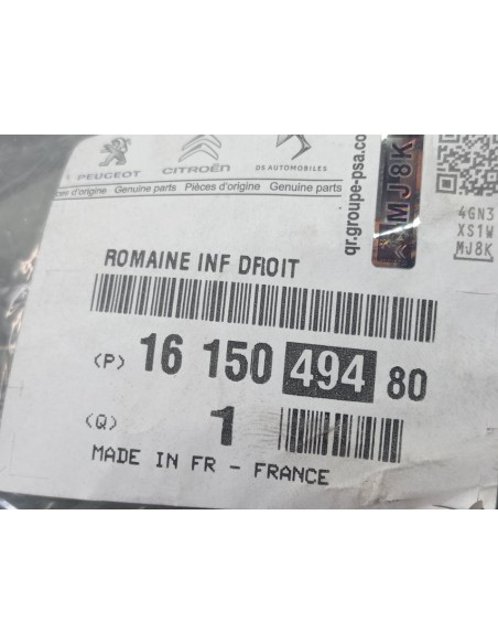 [97404] SOPORTE PARAGOLPE  DELANTERO DERECHO - OPEL ZAFIRA LIFE
