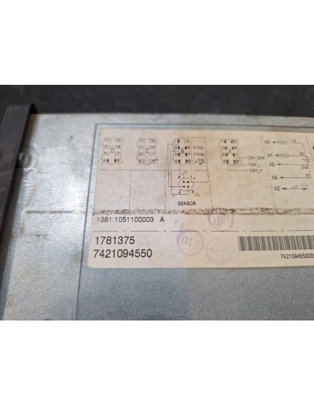 [104224] TACOGRAFO DE TARJETA - DAF SERIE XF105.XXX (01/2006 - 12/2013)