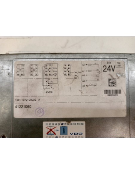 [91146] TACOGRAFO DE TARJETA - IVECO STRALIS (AS) (01/2012 - 01/2019)