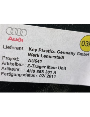 [96963] TAPA  - AUDI A8 (D2) (01/1994 - 01/1999)