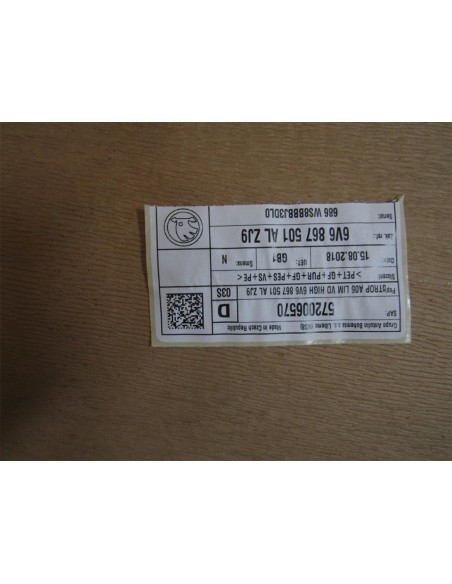 [93159] TECHO INTERIOR - SKODA FABIA